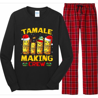 Tamale Making Crew Tamale Season Funny Mexican Christmas Long Sleeve Pajama Set