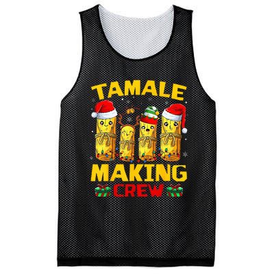 Tamale Making Crew Tamale Season Funny Mexican Christmas Mesh Reversible Basketball Jersey Tank