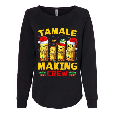 Tamale Making Crew Tamale Season Funny Mexican Christmas Womens California Wash Sweatshirt