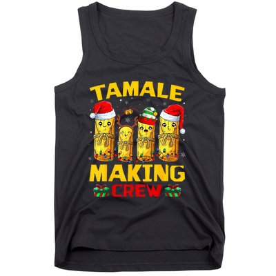 Tamale Making Crew Tamale Season Funny Mexican Christmas Tank Top