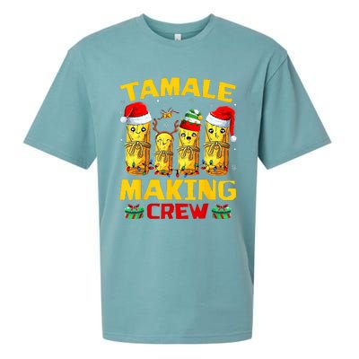 Tamale Making Crew Tamale Season Funny Mexican Christmas Sueded Cloud Jersey T-Shirt