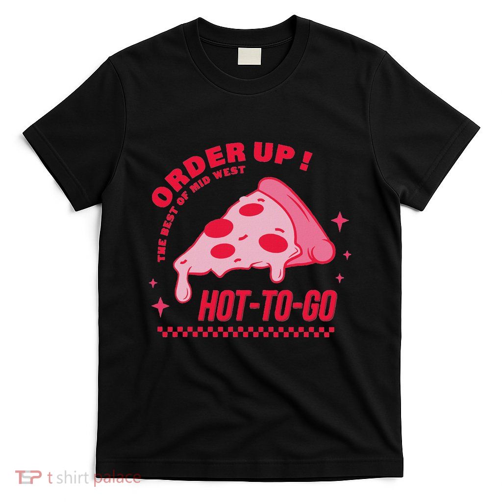 The Midwest Call Me Hot Retro Pizza Hot To Go T-Shirt