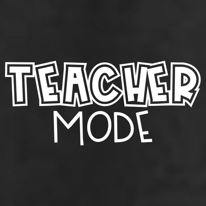 Teacher Mode Cute Back To School Garment-Dyed Heavyweight T-Shirt