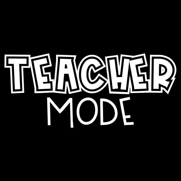 Teacher Mode Cute Back To School Cooling Performance Crew T-Shirt
