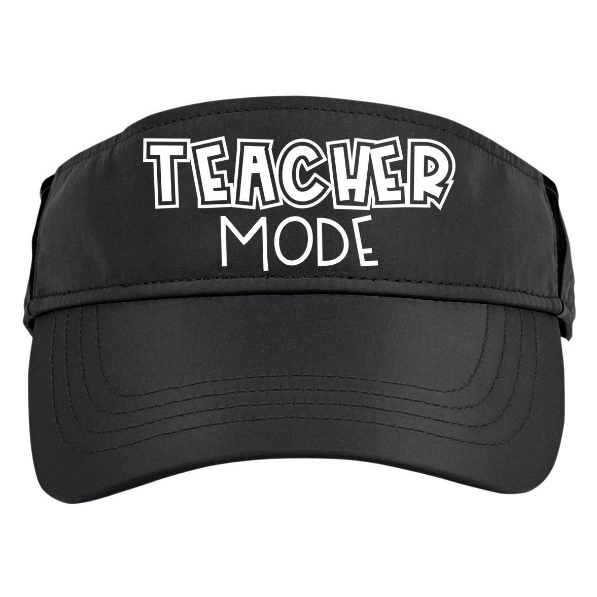Teacher Mode Cute Back To School Adult Drive Performance Visor