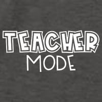 Teacher Mode Cute Back To School Vector Backpack