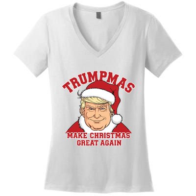 Trumpmas Make Christmas Great Again Sweatshirt Women's V-Neck T-Shirt