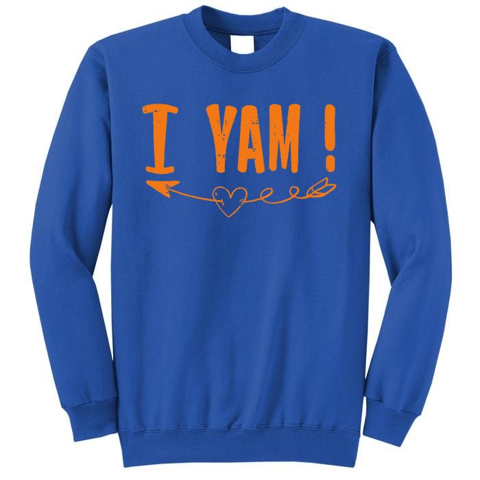 Thanksgiving Matching Couple SheS My Sweet Potato I Yam Sweatshirt