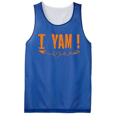 Thanksgiving Matching Couple SheS My Sweet Potato I Yam Mesh Reversible Basketball Jersey Tank