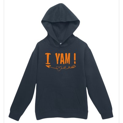 Thanksgiving Matching Couple SheS My Sweet Potato I Yam Urban Pullover Hoodie