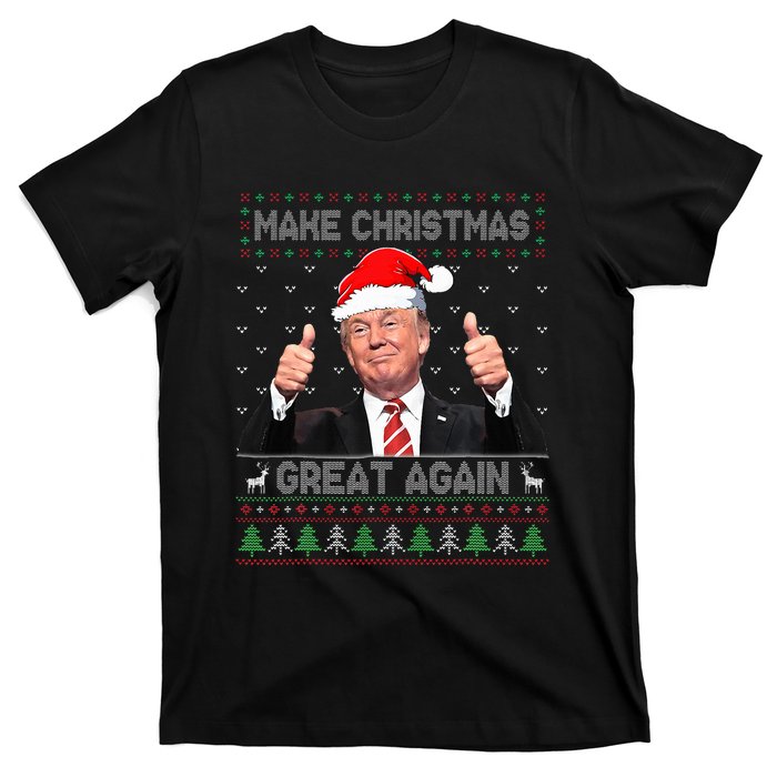 Trump Make Christmas Great Again Ugly Sweater  T-Shirt