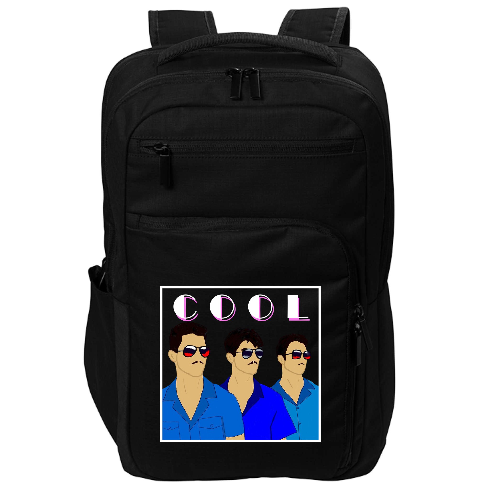 Three Migos Cool Mafia Gangster Impact Tech Backpack