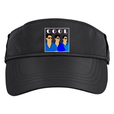 Three Migos Cool Mafia Gangster Adult Drive Performance Visor