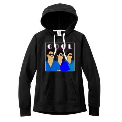 Three Migos Cool Mafia Gangster Women's Fleece Hoodie