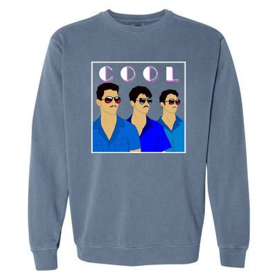 Three Migos Cool Mafia Gangster Garment-Dyed Sweatshirt