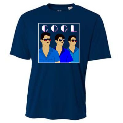 Three Migos Cool Mafia Gangster Cooling Performance Crew T-Shirt