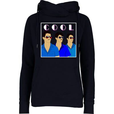 Three Migos Cool Mafia Gangster Womens Funnel Neck Pullover Hood