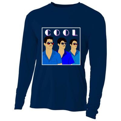 Three Migos Cool Mafia Gangster Cooling Performance Long Sleeve Crew