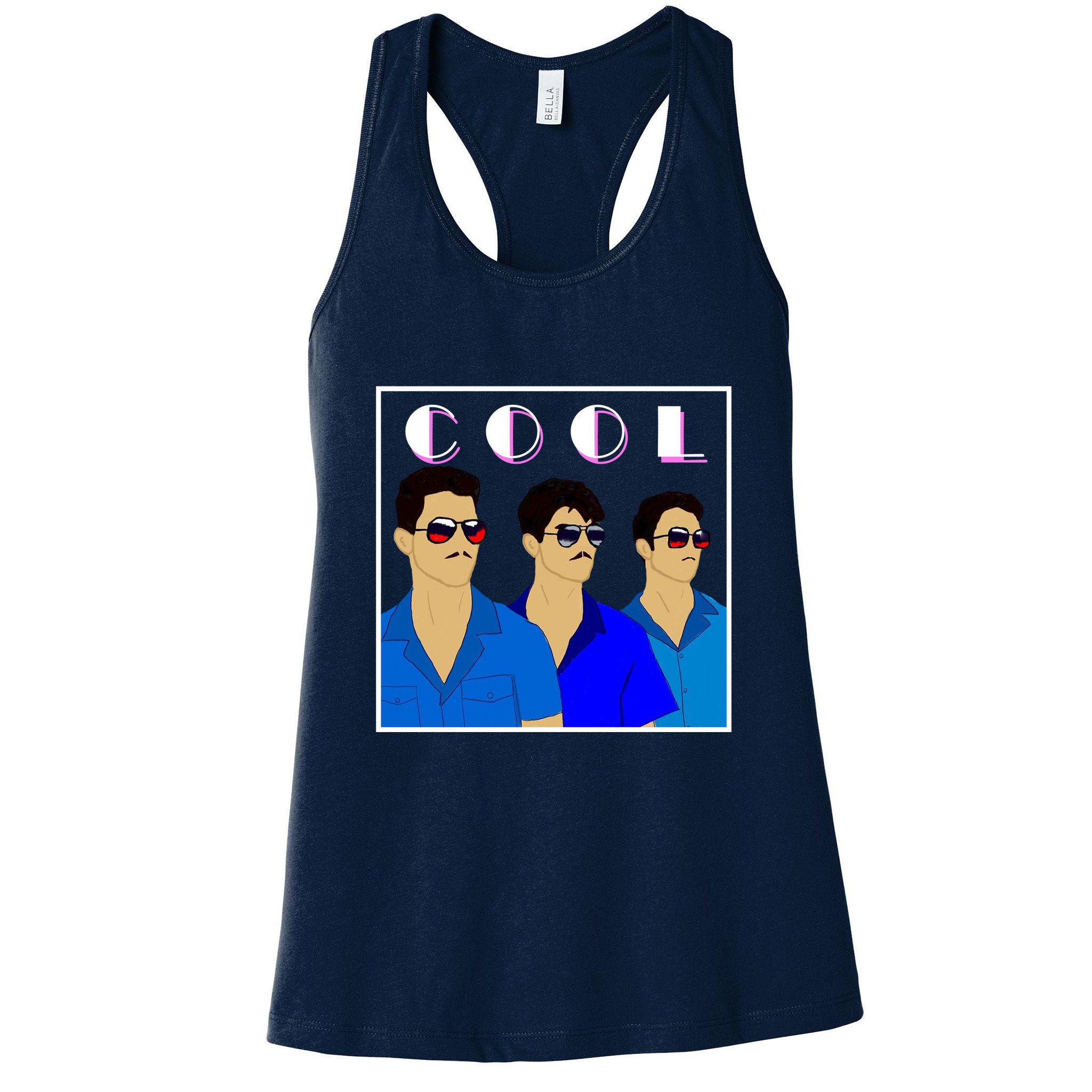 Three Migos Cool Mafia Gangster Womens Tank Top
