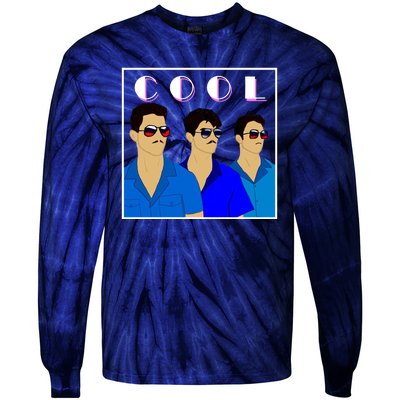 Three Migos Cool Mafia Gangster Tie-Dye Long Sleeve Shirt