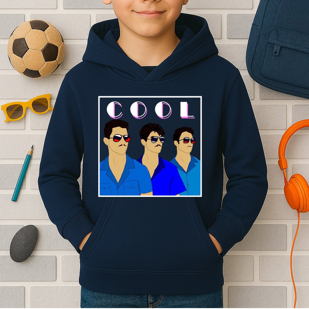 Three Migos Cool Mafia Gangster Kids Hoodie