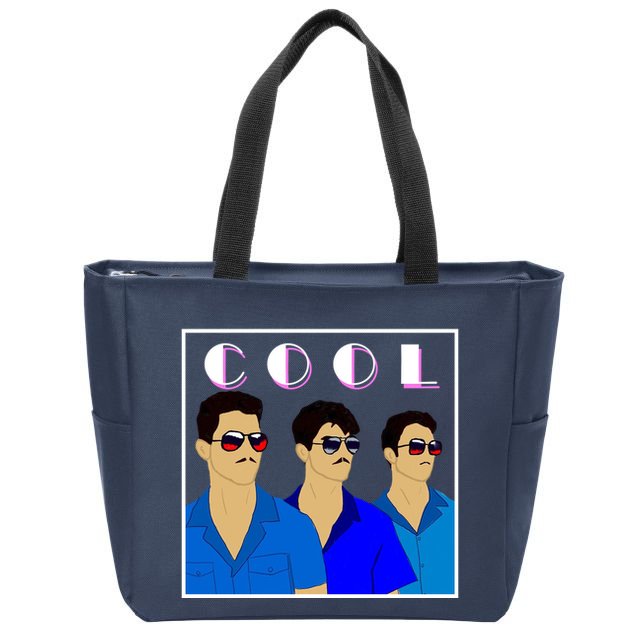 Three Migos Cool Mafia Gangster Zip Tote Bag