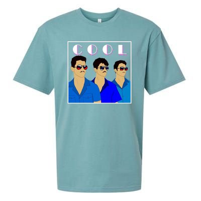 Three Migos Cool Mafia Gangster Sueded Cloud Jersey T-Shirt