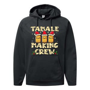 Tamale Making Crew Tamale Season Funny Mexican Christmas Performance Fleece Hoodie