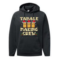 Tamale Making Crew Tamale Season Funny Mexican Christmas Performance Fleece Hoodie