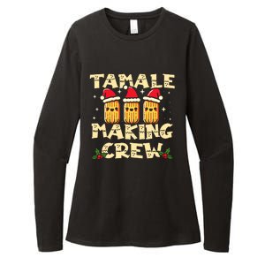 Tamale Making Crew Tamale Season Funny Mexican Christmas Womens CVC Long Sleeve Shirt