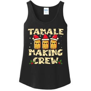 Tamale Making Crew Tamale Season Funny Mexican Christmas Ladies Essential Tank