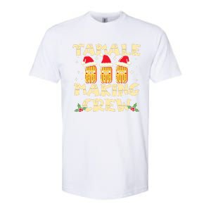 Tamale Making Crew Tamale Season Funny Mexican Christmas Softstyle CVC T-Shirt