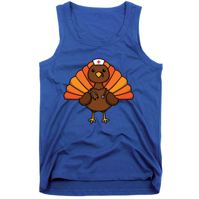 Thanksgiving Medical Doctor Nursing Nurse Great Gift Tank Top