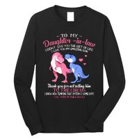 To My Daughterinlaw I Gave You My Amazing Son Dinosaur Long Sleeve Shirt