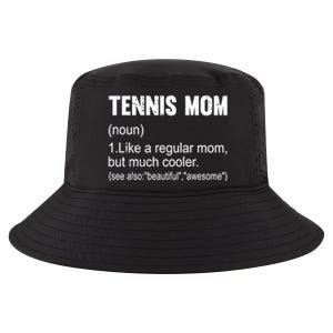 Tennis Mom Definition Funny Tennis Mom Great Gift Cool Comfort Performance Bucket Hat