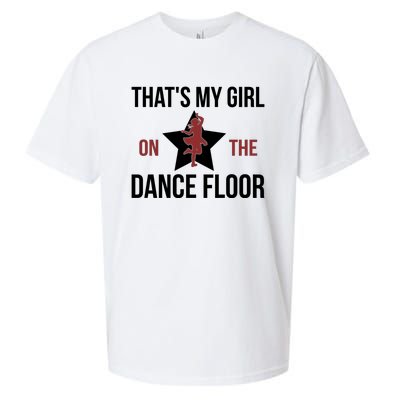 That's My Dance Dad Dancing Dad Of A Dancer Father Gift Sueded Cloud Jersey T-Shirt