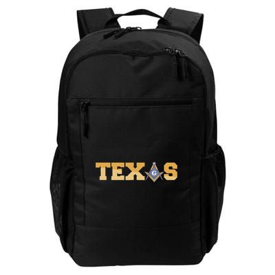 Texas Masonic Dad FatherS Day Gift Freemason Daily Commute Backpack