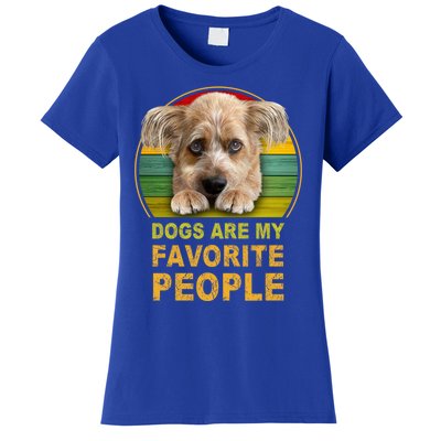 Terrier Mix Dogs Are My Favorite People Great Gift Great Gift Women's T-Shirt