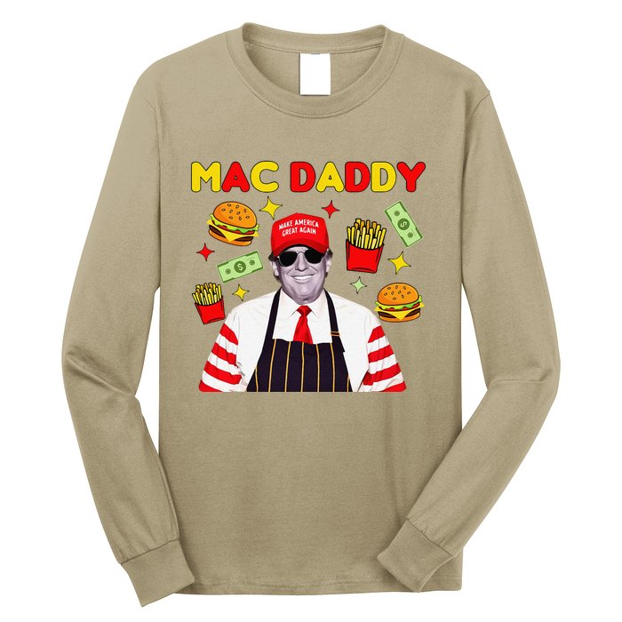 Trump Mac Daddy Funny Trump 2024 Long Sleeve Shirt