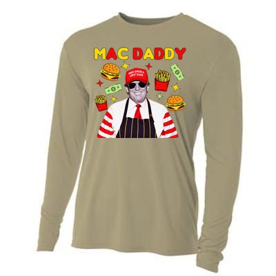 Trump Mac Daddy Funny Trump 2024 Cooling Performance Long Sleeve Crew