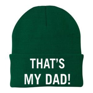 That’S My Dad That’S Our Dad Tim Walz Vp Gus Walz Knit Cap Winter Beanie