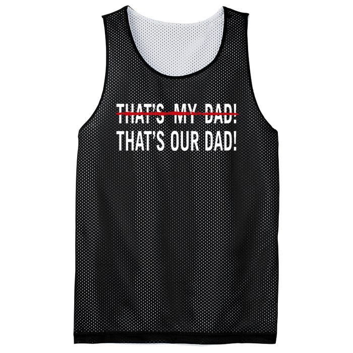 That’S My Dad That’S Our Dad Tim Walz Vp Gus Walz Mesh Reversible Basketball Jersey Tank