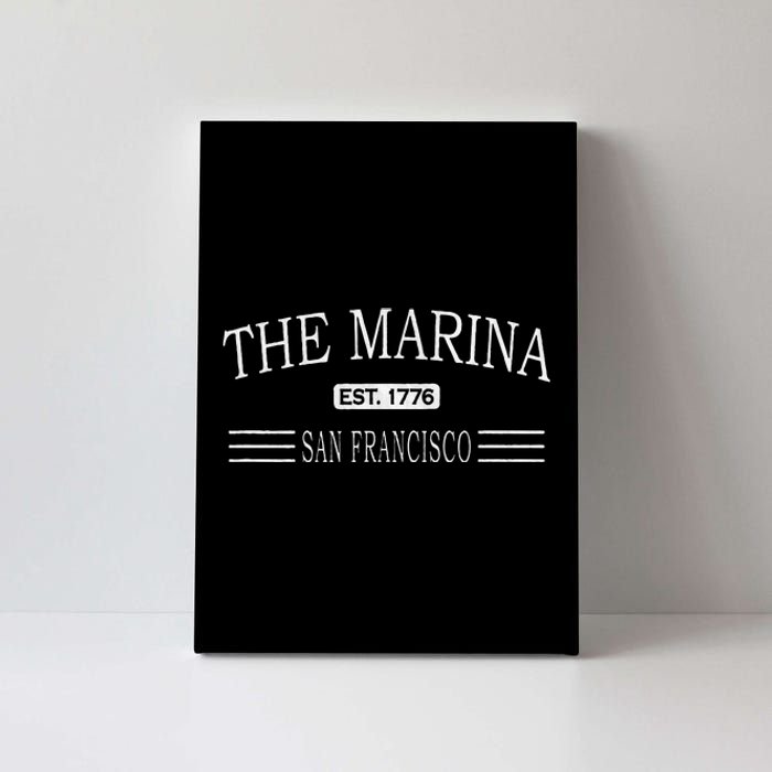 The Marina District Sf Marina San Francisco Canvas