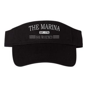 The Marina District Sf Marina San Francisco Valucap Bio-Washed Visor