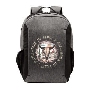 Take Me Down A Road Thats A Little Bit Windy Western Deserts Vector Backpack