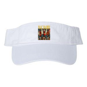 Trump Mc Daddy Trump 2024 Trump Vance Elon Support Trump Valucap Bio-Washed Visor