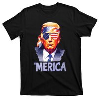 Trump Merica Donald Trump Funny 4th Of July Merica T-Shirt