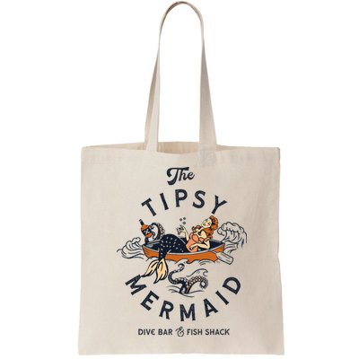 Tipsy Mermaid Dive Bar Cute Retro Pinup Bag