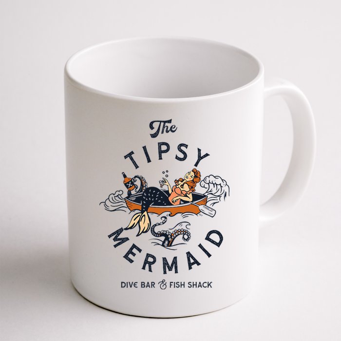 Tipsy Mermaid Dive Bar Cute Retro Pinup Mug