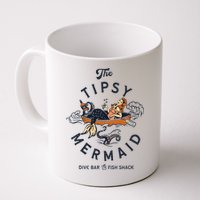 Tipsy Mermaid Dive Bar Cute Retro Pinup Mug